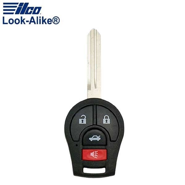 LAL RHK-NIS-4B2 NISSAN 4 BUTTON REMOTE HEAD KEY